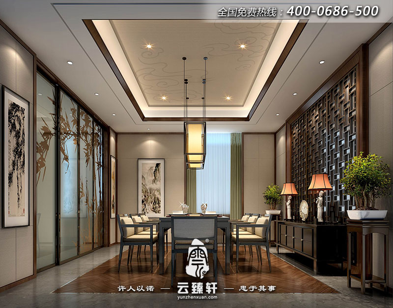 新中式家裝設(shè)計(jì)風(fēng)格效果圖