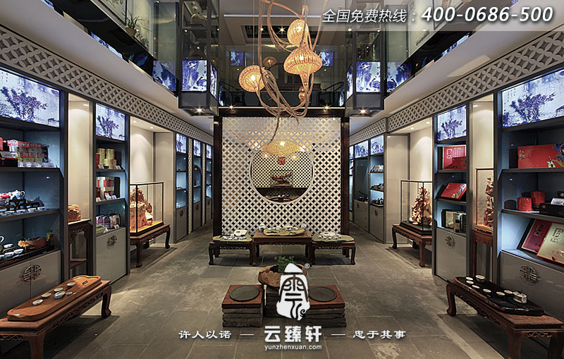 中式茶樓設(shè)計(jì)效果圖